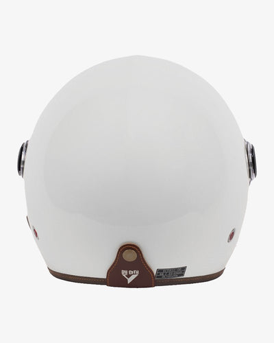 By City Metropolitan Pearl White Open Face Helmet | Veloce Club