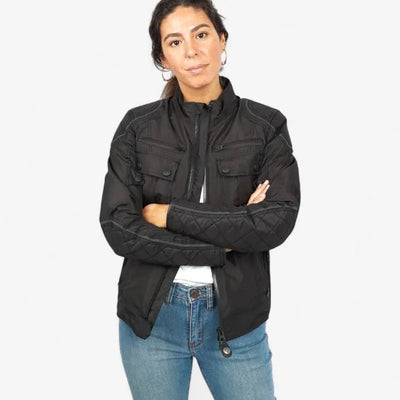 By City Newport Women’s Motorcycle Jacket | Veloce Club
