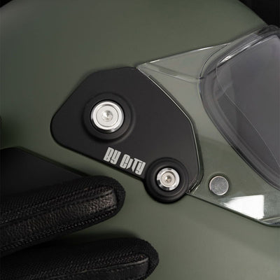 By City Rider 06 Helmet - Matt Green - available at Veloce Club