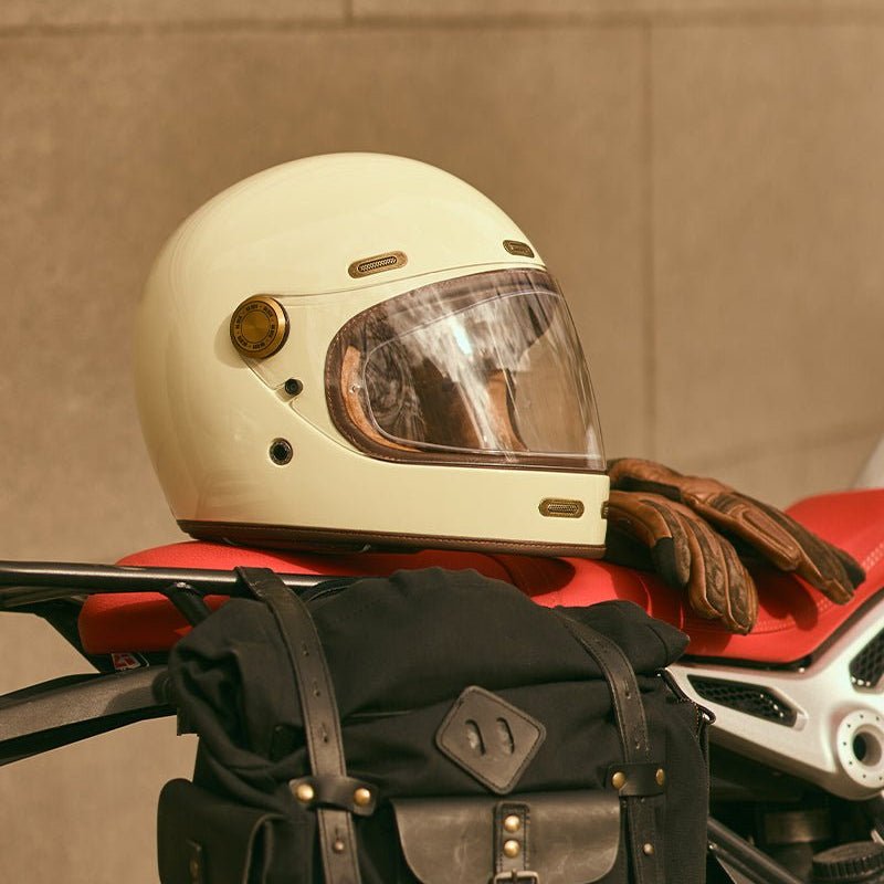 By City Roadster III Cream Helmet - available at Veloce Club