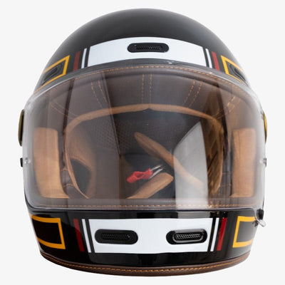 By City Roadster III Fusion Helmet - Black/Yellow - available at Veloce Club