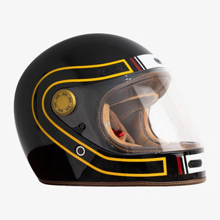 By City Roadster III Fusion Helmet - Black/Yellow - available at Veloce Club