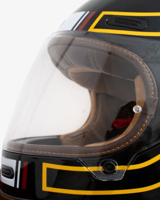 By City Roadster III Fusion Helmet - Black/Yellow - available at Veloce Club
