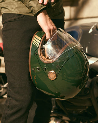 By City Roadster III Helmet in Dark Green - available at Veloce Club