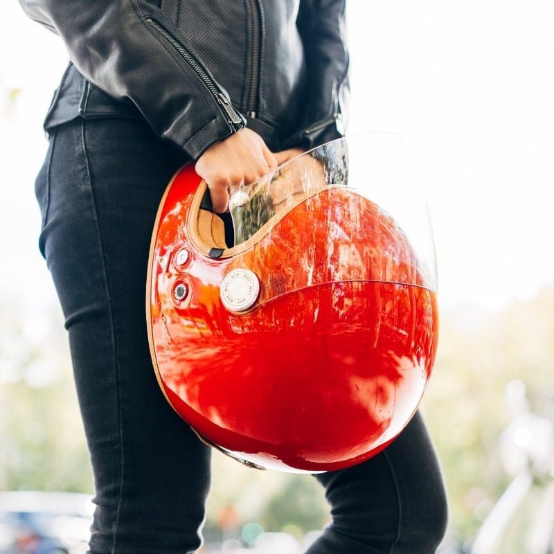 By City Roadster III Helmet - Red - available at Veloce Club