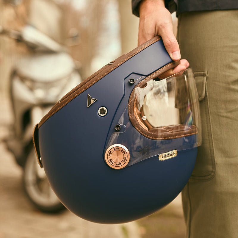 By City Roadster III Matt Blue Helmet - available at Veloce Club