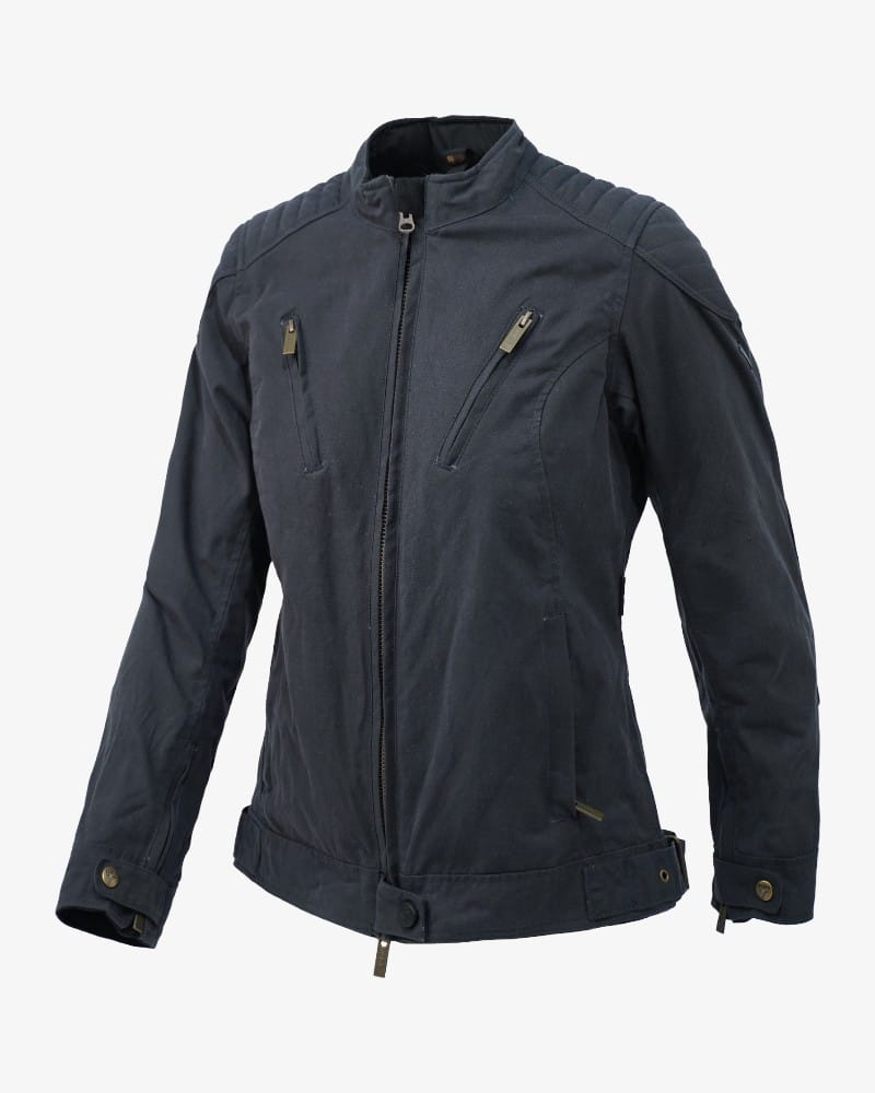 By City Spring III Ladies Motorcycle Jacket  in Blue | Veloce Club