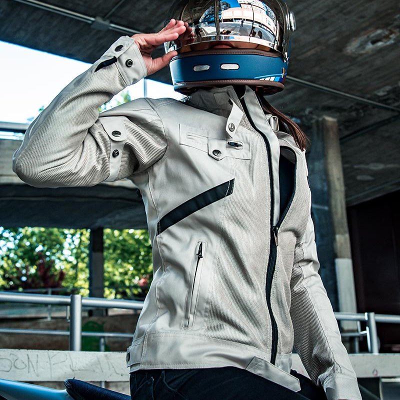 By City Sumer Route Lady Motorcycle Jacket | Veloce Club