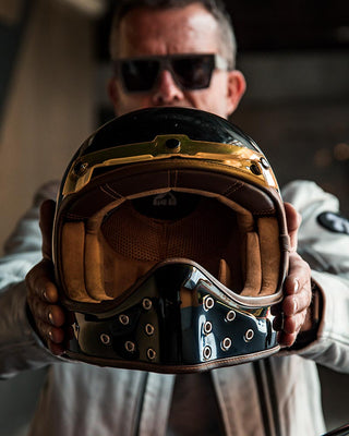 By City The Rock Helmet in Gloss Black