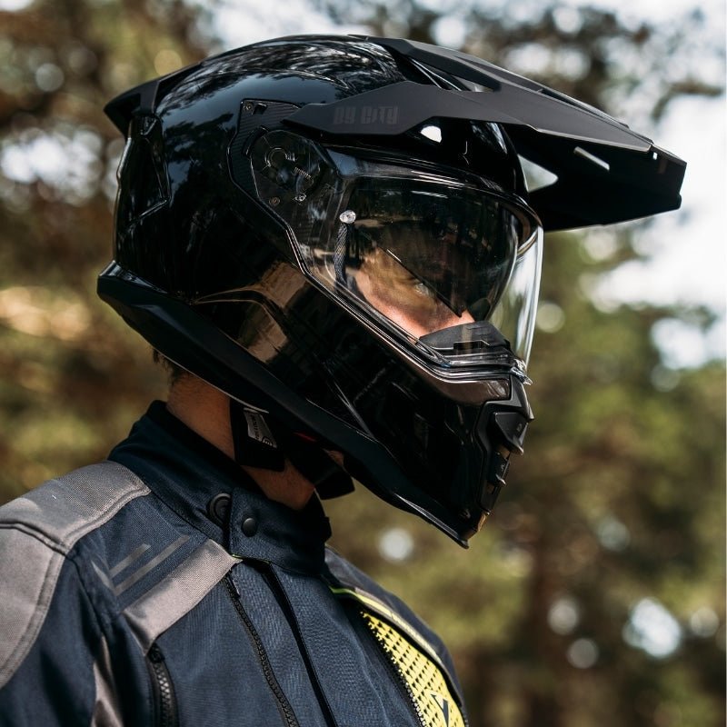 By City Xtreme Adventure Helmet - Black - available at Veloce Club