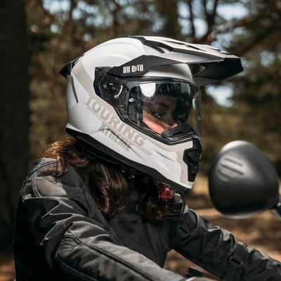 By City Xtreme Adventure Helmet - White - available at Veloce Club