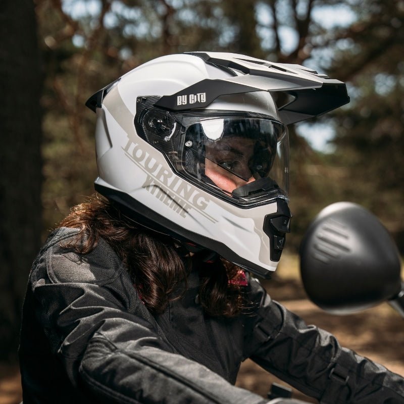 By City Xtreme Adventure Helmet - White - available at Veloce Club