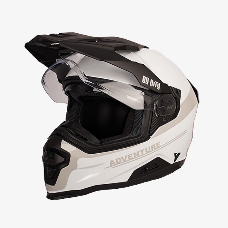 By City Xtreme Adventure Helmet - White - available at Veloce Club