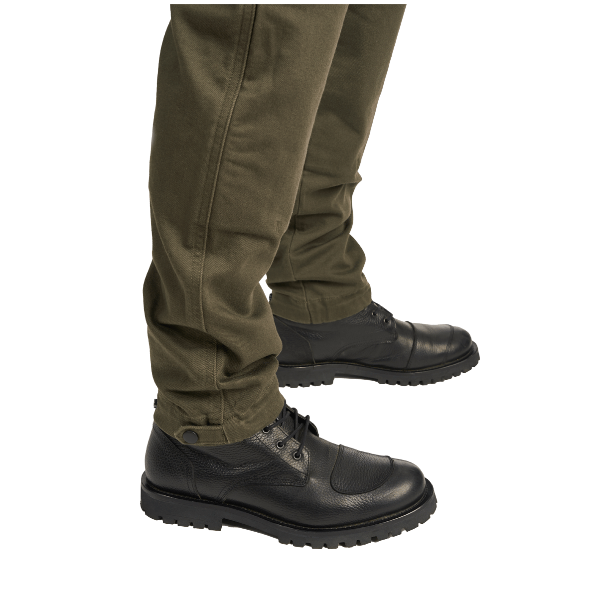 Pando Moto Mark AAA Cargo Pants in Olive | Veloce Club