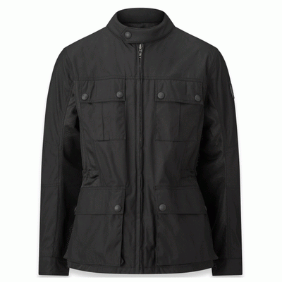 Belstaff Airflow Motorcycle Jacket in Black | Veloce Club
