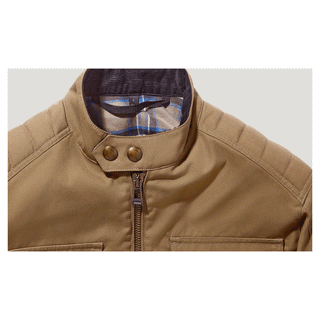 Belstaff Roberts Motorcycle Jacket in Olive