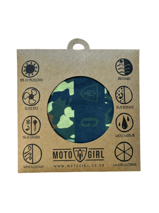 Camo Neck tube - available at Veloce Club