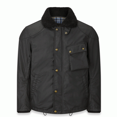 Belstaff Convoy Motorcycle Jacket in Black | Veloce Club