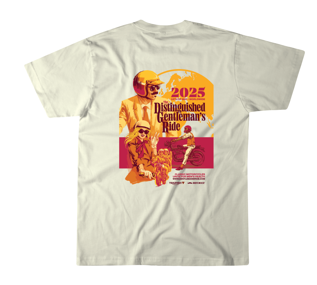 Distinguish Gentleman's Ride X Veloce Club Commemorative T-shirt