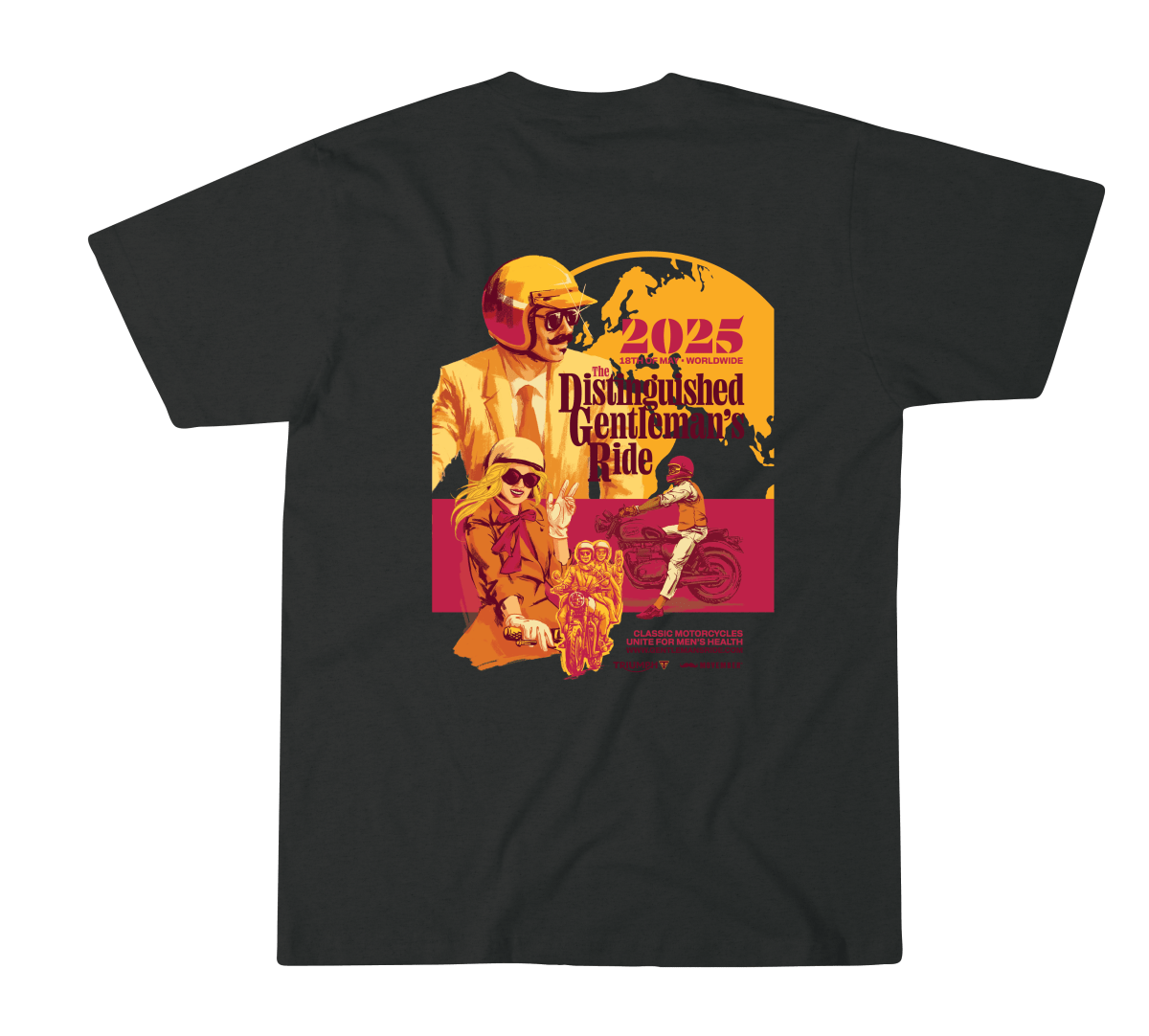 Distinguish Gentleman's Ride X Veloce Club Commemorative T-shirt