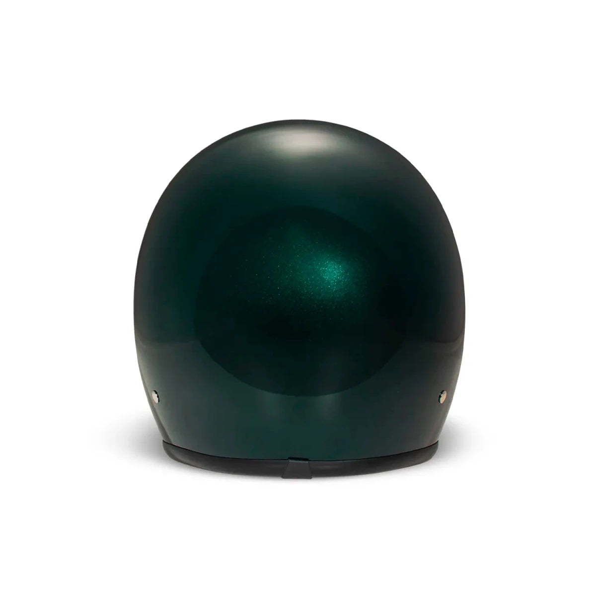 DMD open face helmet in deep green available at Veloce Club