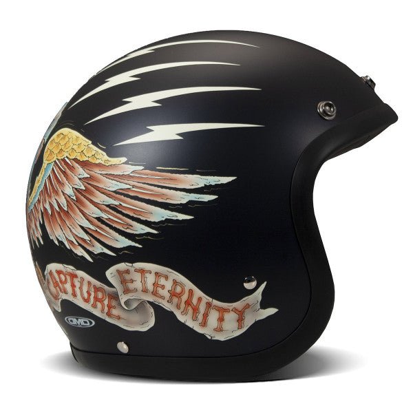 DMD Jet Retro Eagle Open face Helmet | Veloce Club
