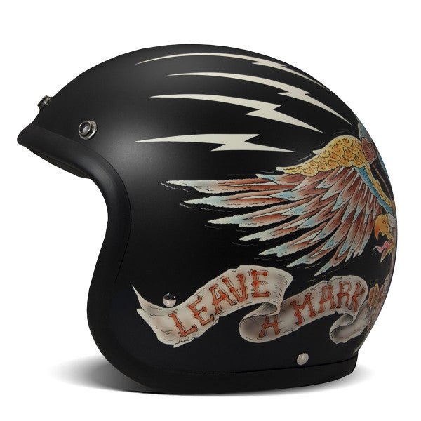 DMD Jet Retro Eagle Open face Helmet | Veloce Club