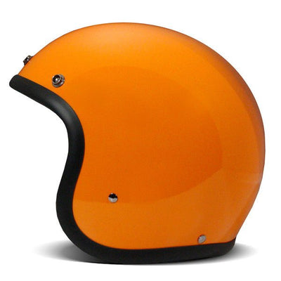 DMD Jet Retro Orange Open face Helmet | Veloce Club