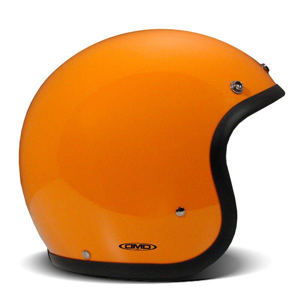 DMD Jet Retro Orange Open face Helmet | Veloce Club
