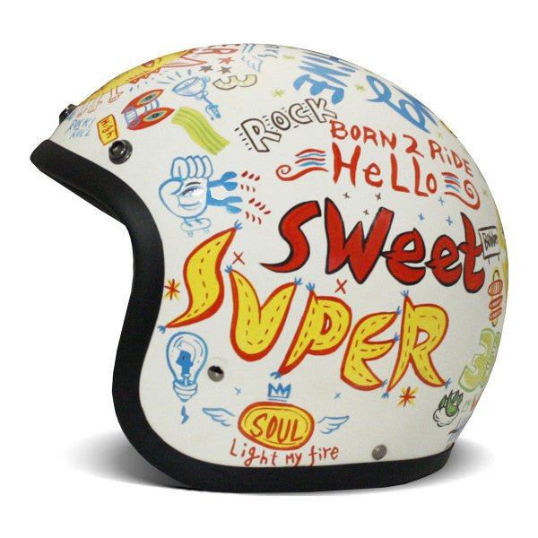 DMD Jet Retro Soul Open face Helmet | Veloce Club