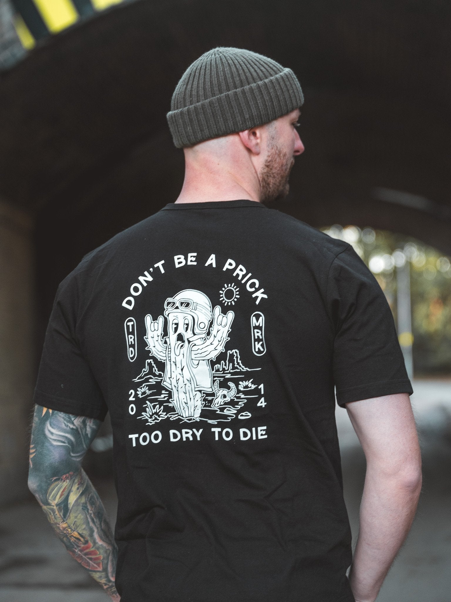 Kytone Cactus Club T-shirt in Black