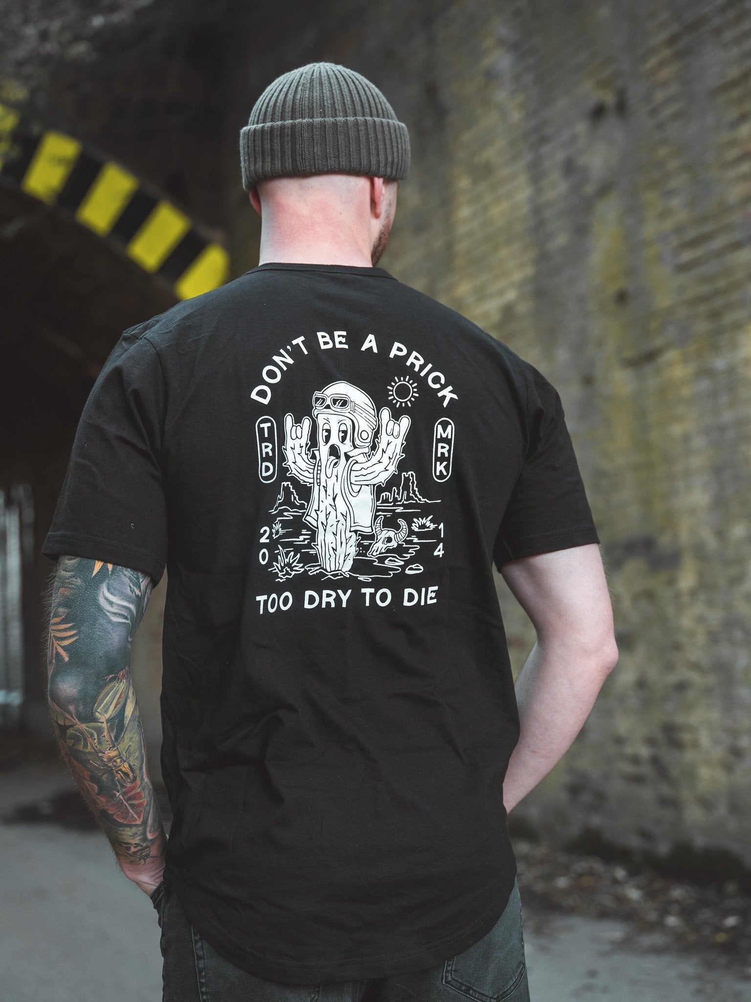 Kytone Cactus Club T-shirt in Black