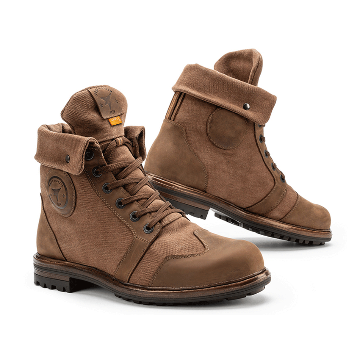Stylmartin Smith Air Brown Motorcycle Boots | CE Riding Boots
