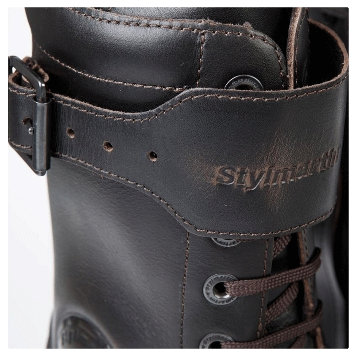 Stylmartin Rocket Waterproof Motorcycle Boots in Brown | Veloce Club