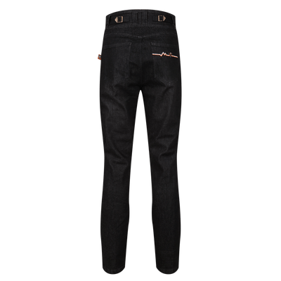 MotoGirl Ellie Women's Motorcycle Jeans in Black - available at Veloce Club