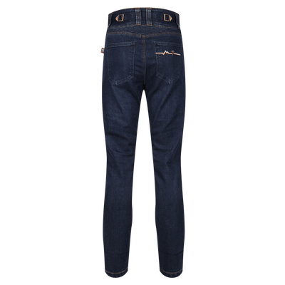MotoGirl Ellie Women's Motorcycle Jeans in Blue - available at Veloce Club