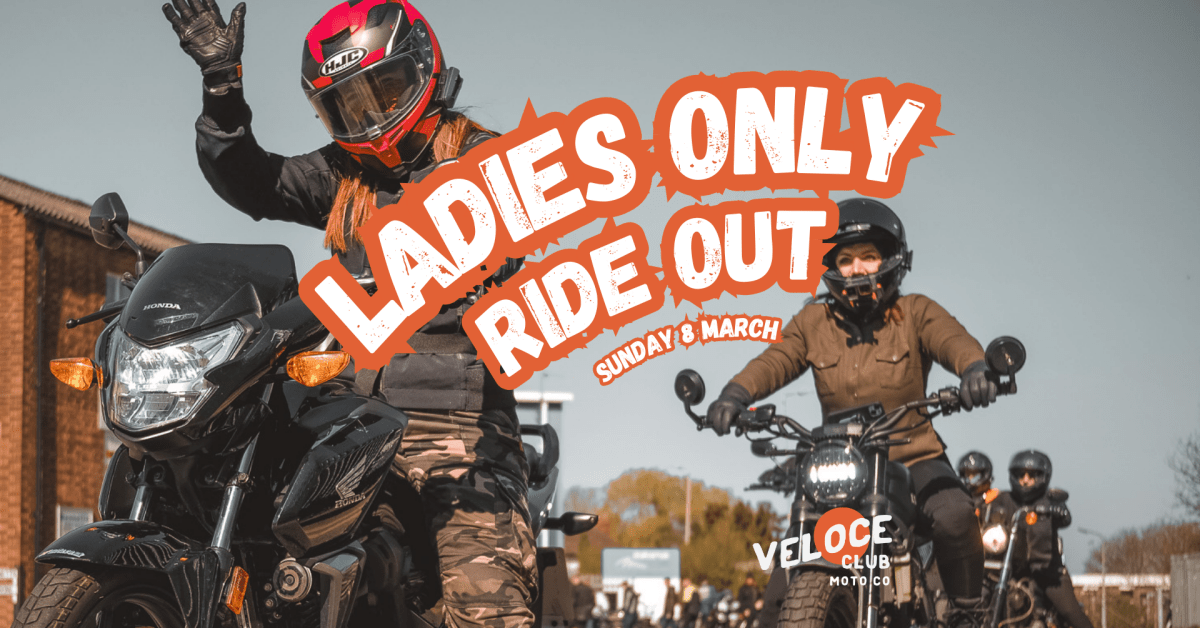 Sun 8 March: Ladies only Ride out at Veloce Club