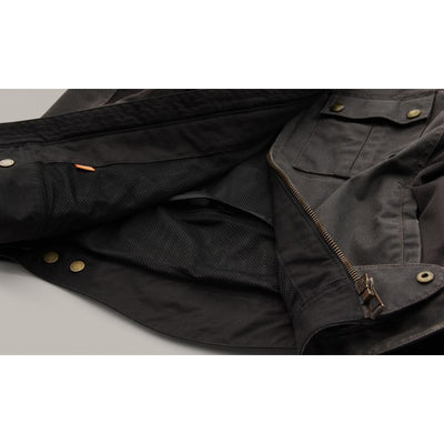 Belstaff Temple Waxed Cotton Motorcycle Jacket Mahogany