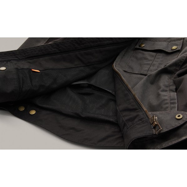 Belstaff Temple Waxed Cotton Motorcycle Jacket Mahogany