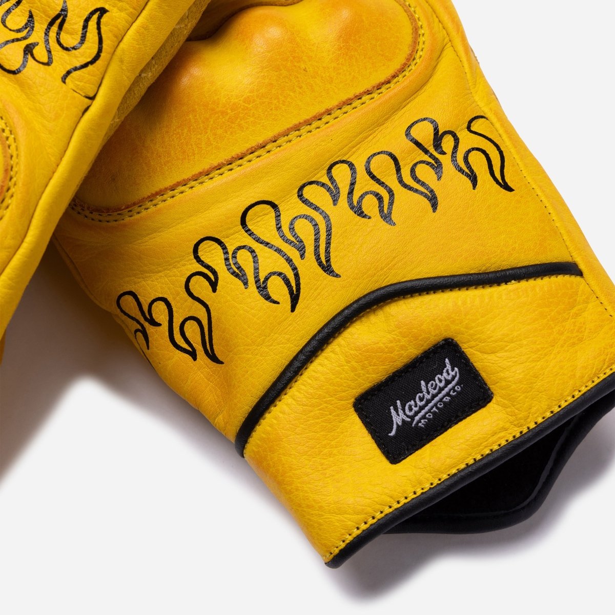 Macleod Motor Co Flame Motorcycle Gloves | Veloce Club