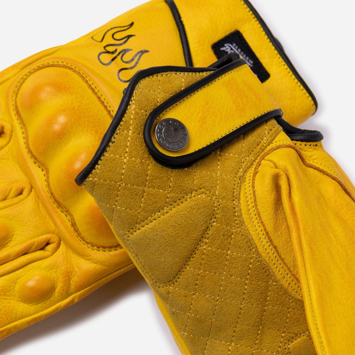 Macleod Motor Co Flame Motorcycle Gloves | Veloce Club