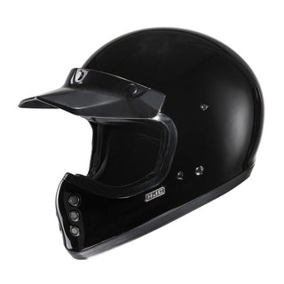 HJC V60 Plain in Matt Black - available at Veloce Club