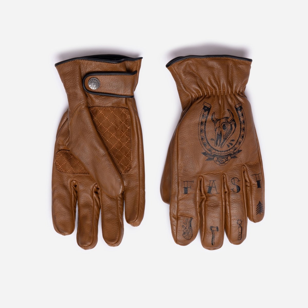 Macleod Motor Co Hold Fast Motorcycle Gloves | Veloce Club