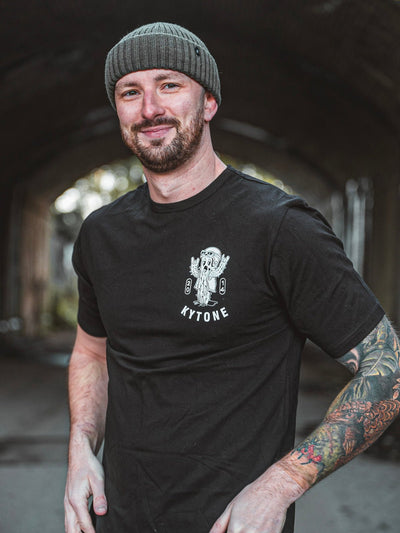 Kytone Cactus Club T-shirt in Black