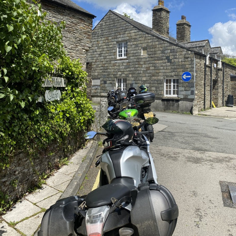 The Veloce Club Minehead Loop - stopping in Tavistock