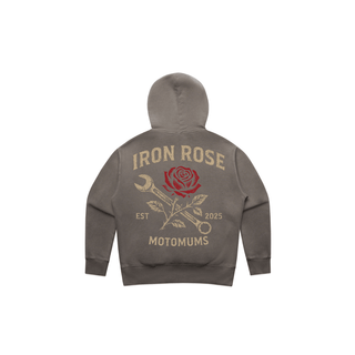 Iron Rose Faded Hoodie - available at Veloce Club