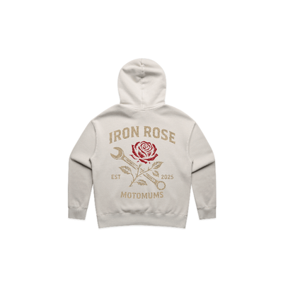 MotoMums Iron Rose Faded Hoodie | Veloce Club