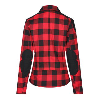 Jessie Flannel Jacket (Red) - available at Veloce Club