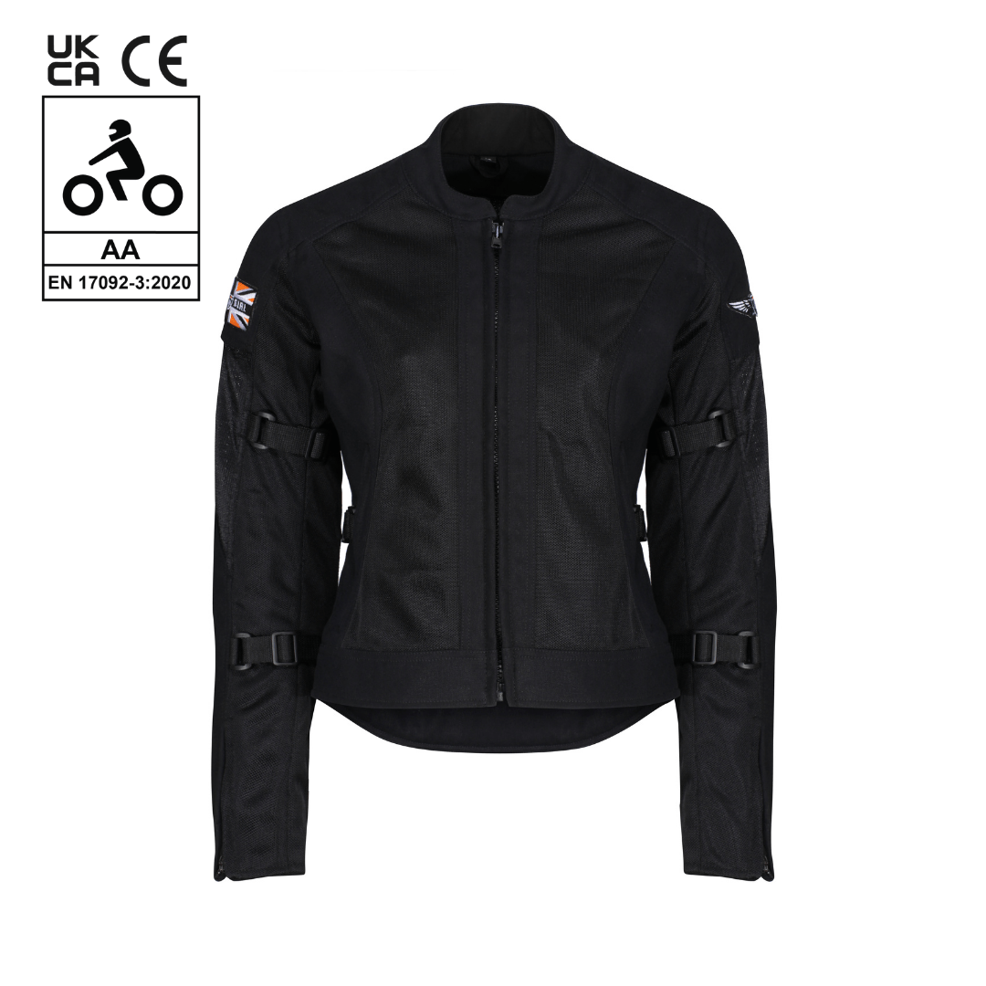 Jodie Jacket (Black) - available at Veloce Club