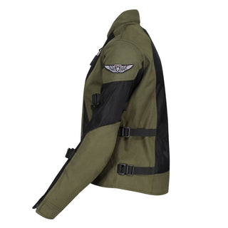 Jodie Jacket (Khaki Green) - available at Veloce Club